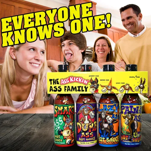 Vista 2 de ASS KICKIN' - Set familiar de salsa picante