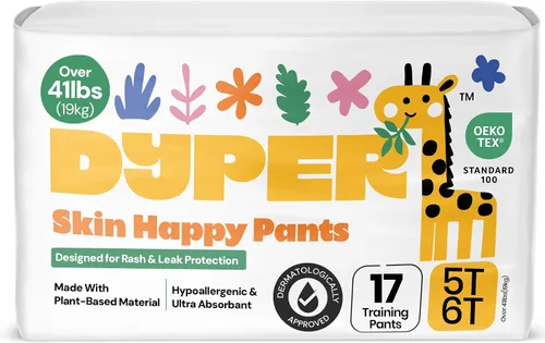 Vista 9 de DYPER Pantalones de Entrenamiento para Ir al Baño para Niñas Pequeñas y Niños, Ingredientes Honestos, Día y Durante la Noche, Hechos