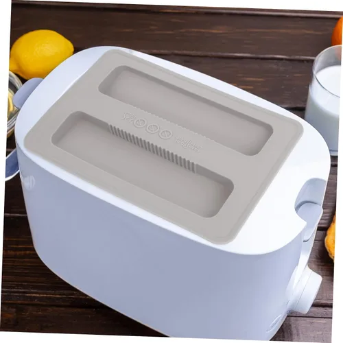 Vista 3 de Protector de cubierta superior para máquina de pan para tostadora de ranura ancha, cubierta de electrodomésticos de cocina para el hogar, 2 uds