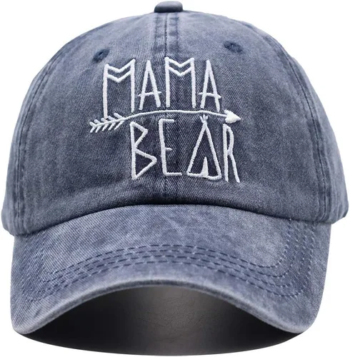 Vista 2 de KKMKSHHG Gorra de béisbol unisex de algodón teñido lavado ajustable para papá