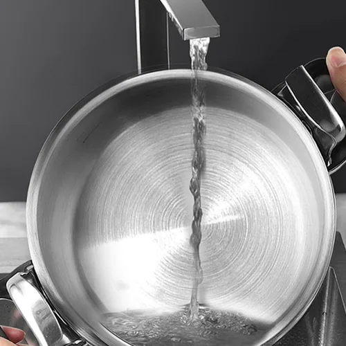 Vista 7 de Milltrip Olla a presión para el hogar, olla a presión a prueba de explosiones de gran capacidad para estufa de gas (3L)
