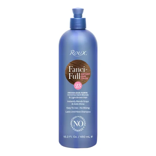 Vista 9 de Roux Fanci-Full - Enjuague instantáneo de color para el cabello de Roux, Black Rage, unifica temporalmente los tonos, mezcla gris, 15.2 onzas