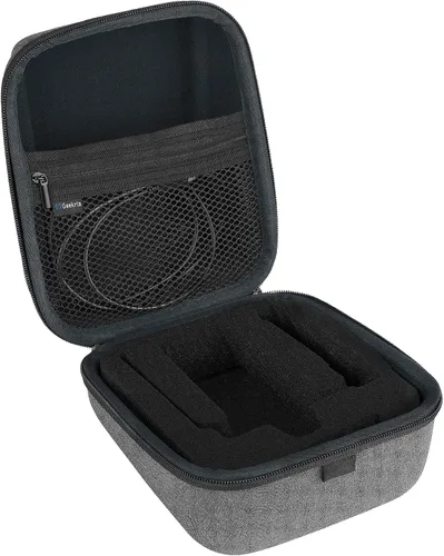 Vista 2 de Geekria for Creators - Funda de micrófono compatible con Fifine AmpliGame A6V, A6T, A6B, A6W, A6TB, A6TP, A6VB, A6VW, funda de transporte