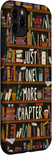Vista 3 de Funda para iPhone 11 Pro Max Just One More Chapter Book Reading Lover Bookworm Book Nerd