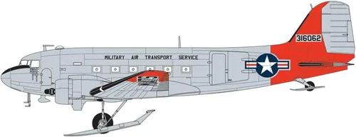 Vista 7 de Airfix Douglas Dakota C-47 Skytrain 1:72 Kit de modelado de plástico
