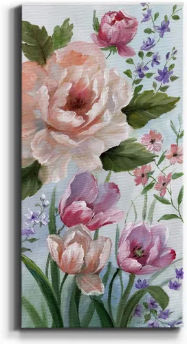 Vista 46 de Renditions Gallery Master Botanical II - Arte de pared, decoración en lienzo de alta calidad con envoltura de galería, listo para colgar, 16