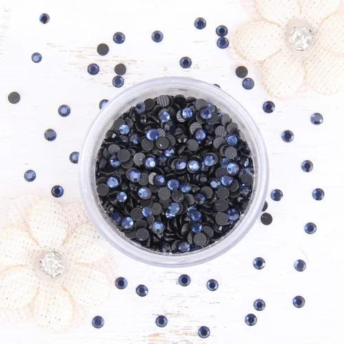 Vista 48 de Estrás para aplicar con calor - 6SS, 10SS, 16SS, 20SS, 30SS - 32 colores Iron-on hotfix rhinestones - add brilliant sparkle to apparel, denim