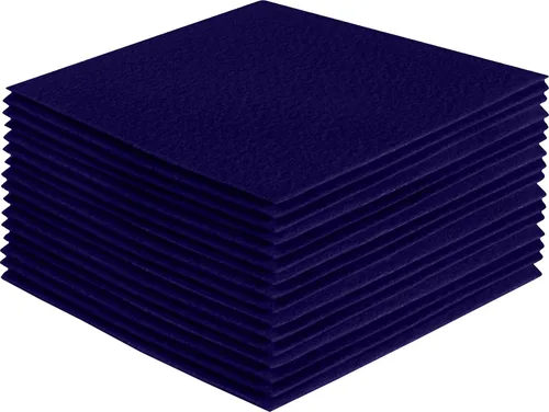 Vista 134 de FabricLA Hojas de fieltro acrílico para manualidades, cuadrados de fieltro precortados suaves de 4 x 4 pulgadas (3.9 in x 3.9 in), utiliza hojas