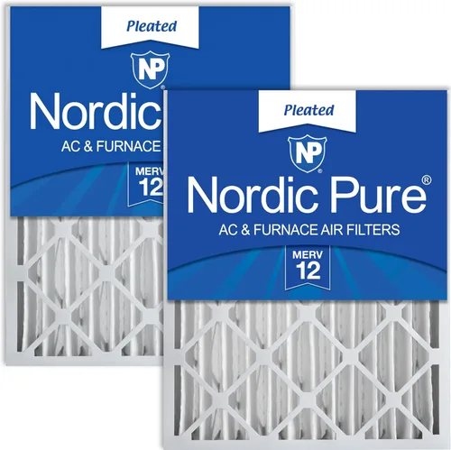 Vista 18 de Nordic Pure 16x20x4 (15_1/2 x 19_1/2 x 3_5/8) Filtro de aire plisado MERV 7, 1 unidad