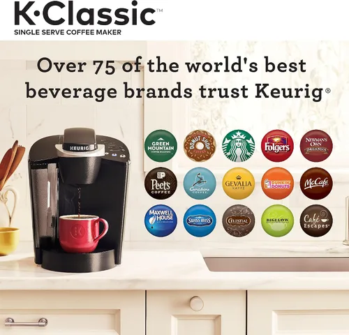 Vista 8 de Cafetera clásica K-Classic de Keuring con mezcla especial de Newman's Own Organics, 32