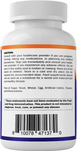 Vista 9 de Vitamatic Lactoferrina 250mg - 60 cápsulas vegetales promueve una función inmune saludable*
