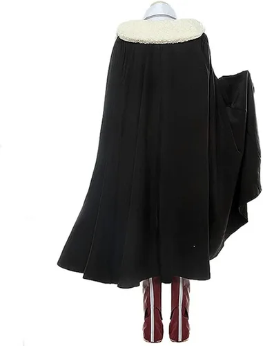 Vista 4 de Disfraz para cosplay de Fiodor Dostoievsky, uniforme para cosplay, capa blanca con peluca, Halloween