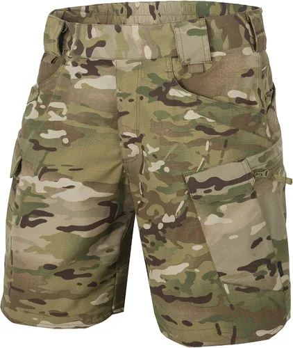 Vista 35 de helikon-tex Hombre Urban Tactical Pantalones Cortos 8.5" Taiga Verde