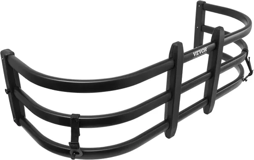 Vista 13 de VEVOR Extensor de caja de camión, extensor retráctil de aluminio para puerta trasera, longitud ajustable de 51.6 a 64 pulgadas, requiere taladro, se