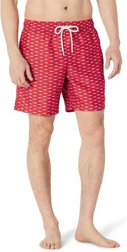 Vista 8 de Amazon Essentials Traje de baño para hombre con forro de malla, bolsillos, cierre de cordón