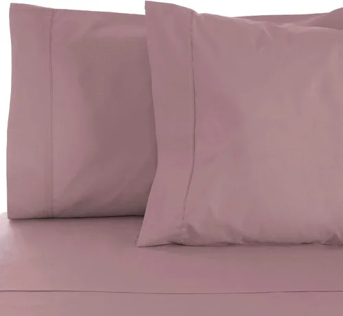 Vista 6 de Superior Juego de 2 fundas de almohada de algodón egipcio de 530 hilos, modernas, sólidas, clásicas, básicas de comodidad ultra suave, artículos