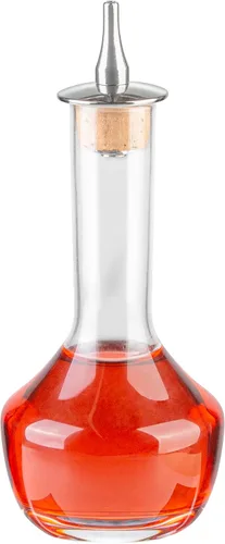 Vista 16 de Restaurantware Bar Lux - Botella amarga de 3.5 onzas, 1 vaso amargo de grado profesional, con tapa Dasher chapada en cobre para cócteles o postres