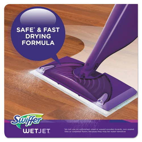 Vista 3 de Swiffer 23679CT WetJet System Recarga de solución de limpieza, 42.2 onzas líquidas (1.25 litros), aroma Open Window Fresh (caja de 6)