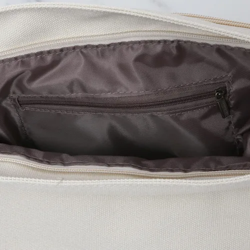 Vista 6 de Bolso cruzado de lona con alfileres Kawaii y colgante bolso de mensajero casual para estudiantes mochila escolar para niñas y mujeres