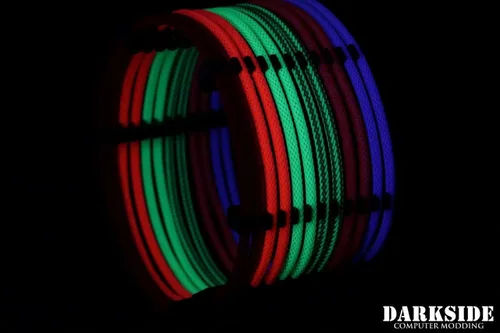 Vista 7 de Darkside 12″ (11.8 in) Darkside Connect Tira de LED rígida regulable - UV G2-Pro (DS-1060)