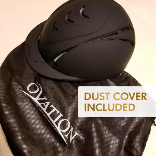 Vista 3 de Ovation Casco escolar de lujo (negro, mediano/mediano)