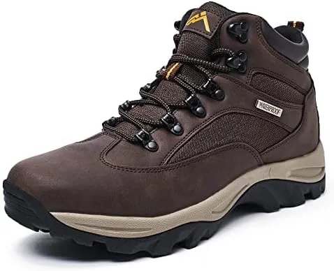 Vista 7 de CC-Los Botas de senderismo impermeables para hombre, ajuste relajado, ligeras, talla 7-14