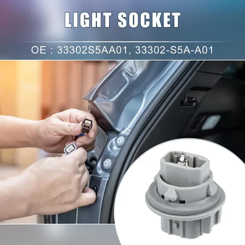 Vista 2 de Señal de giro 33302S5AA01 bombilla para Acura RDX 2007-2015 plástico gris