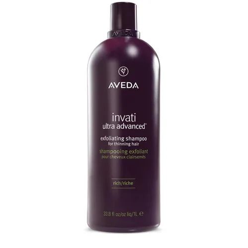 Vista 19 de Aveda Invati Ultra Advanced Exfoliating Shampoo Light & Rich Step 1 of 4 Reduces Hair Loss by 77% for Medium to Thick Thinning Hair Types