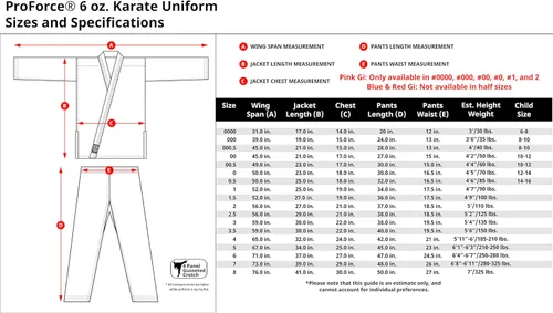 Vista 3 de Pro Force 6 onzas Uniforme de estudiante ligero con cordón elástico