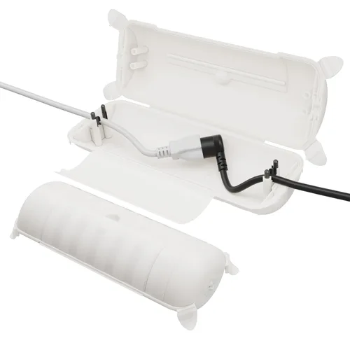 Vista 9 de RESTMO Caja de conexión impermeable para exteriores, cubierta de cable de extensión eléctrica resistente a la intemperie, cubierta sellada segura