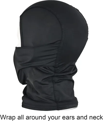 Vista 4 de Pasamontañas Airsoft de malla estilo ninja con protección completa para la boca, máscara de paintball Airsoft, máscara de malla metálica impermeable