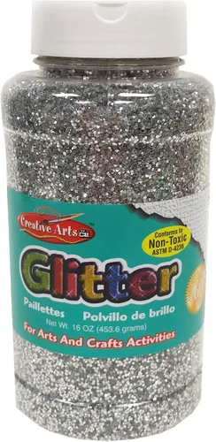 Vista 2 de Creative Arts by Charles Leonard Brillantina, Botella de 3/4 onza, Multi-Color (41700)