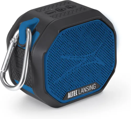 Vista 16 de Altec Lansing HYDRATREK - Altavoz Bluetooth magnético, impermeable IP67, altavoz portátil, emparejamiento inalámbrico verdadero, carga rápida USB-C