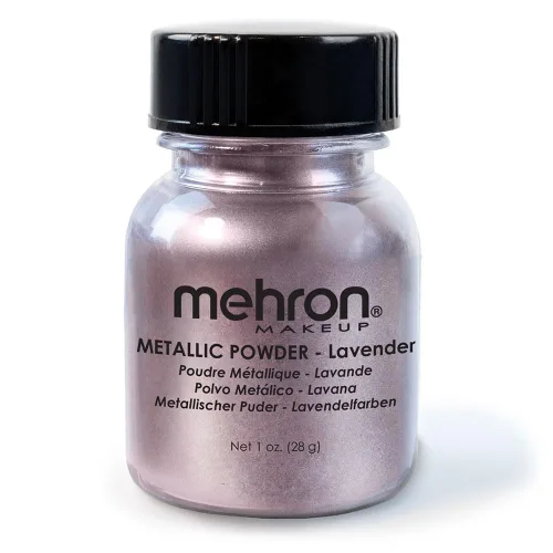 Vista 14 de Mehron Makeup Pigmento de artista - BRONZE Metallic FX Powder Bronce