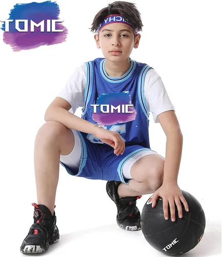 Vista 3 de Tomic Youth Boys' Compression Shorts 2-3Pack Performance Athletic Base Layers for Kids Sport Underwear Side Pocket