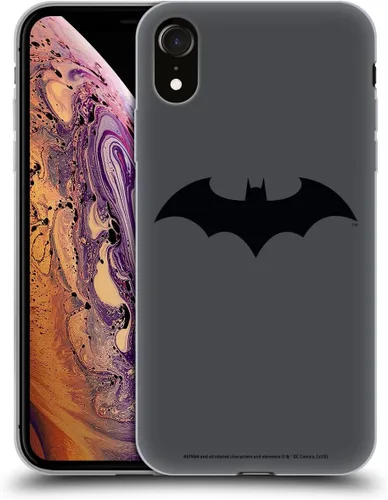 Vista 362 de Head Case Designs Funda de gel con licencia oficial de Batman DC Comics Bat Signal Logos [protección de grado militar] compatible con Apple iPhone 7