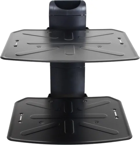 Vista 2 de VideoSecu Soporte de montaje en pared de estante de 2 componentes para DVD/DVR/VCR/caja de cable DDS Box CH4