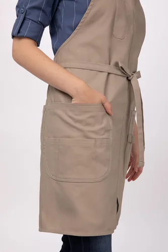 Vista 6 de Chef Works Delantal unisex Logan Bib