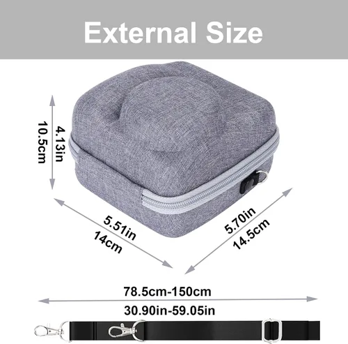 Vista 5 de Aenllosi Funda rígida de repuesto para cámara instantánea Fujifilm Instax Mini 12/11, funda protectora compatible con cámara Instax Mini 12/11