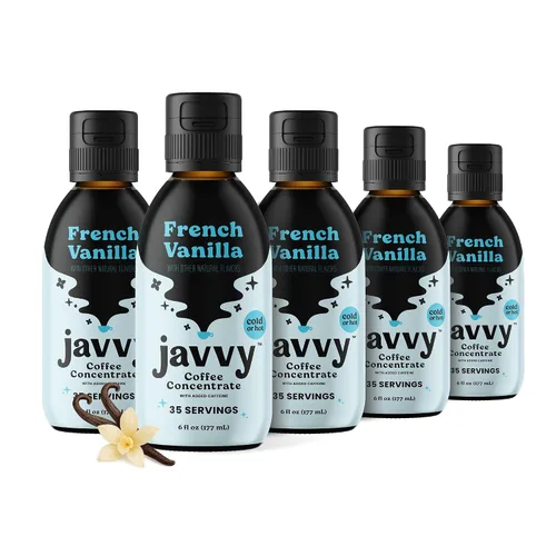 Vista 26 de Javy Coffee Concentrado - Café frío preparado, perfecto para café helado instantáneo, café frío y café caliente, paquete de 2 - Original descafeinado
