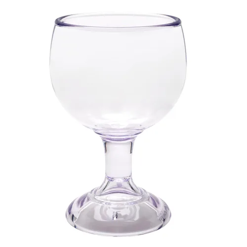Vista 3 de G.E.T. GOB-20-1-SAN-CL-EC - Vaso de Margarita de plástico irrompible y resistente