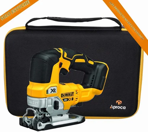 Vista 4 de Aproca Funda compatible con sierra de calar DEWALT 20V MAX XR (DCS334B), bolsa portátil de almacenamiento para accesorios (solo funda)