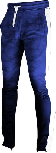 Vista 17 de SCREENSHOT Print TIE DYE Men Premium Streetwear Urban Track Pants - Modern Fit P11004-negro/leopardo