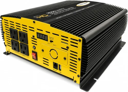 Vista 10 de Go Power GP-225HD - Inversor de corriente de onda sinusoidal modificada