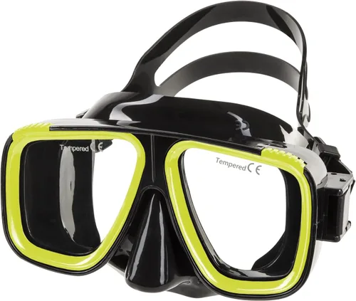 Vista 5 de IST Máscara de buceo de buceo con 2 ventanas M9 Saturn