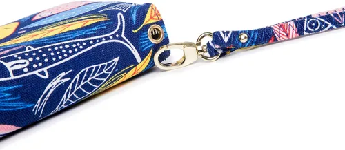 Vista 147 de Cartera de mano para mujer, estilo bohemio, con RFID, elegante, espaciosa con correa para viajes, capacidad para tarjetas, teléfono, dinero