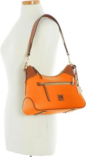Vista 4 de Dooney & Bourke Bolso, bolso de hombro Hobo de grano de guijarros