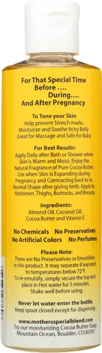 Vista 2 de Mountain Ocean Mother's Special Blend - Aceite para tonificar la piel natural, 8 onzas
