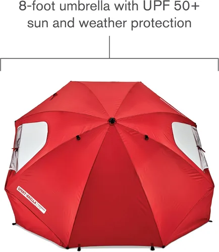 Vista 3 de Sport-Brella Premiere XL UPF 50+ - Paraguas para protección contra el sol y la lluvia