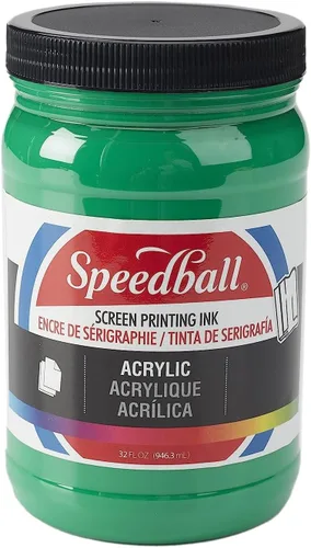 Vista 16 de Speedball 004657 Tinta acrílica para serigrafía, 32.0 fl oz, 32 onzas líquidas, color negro